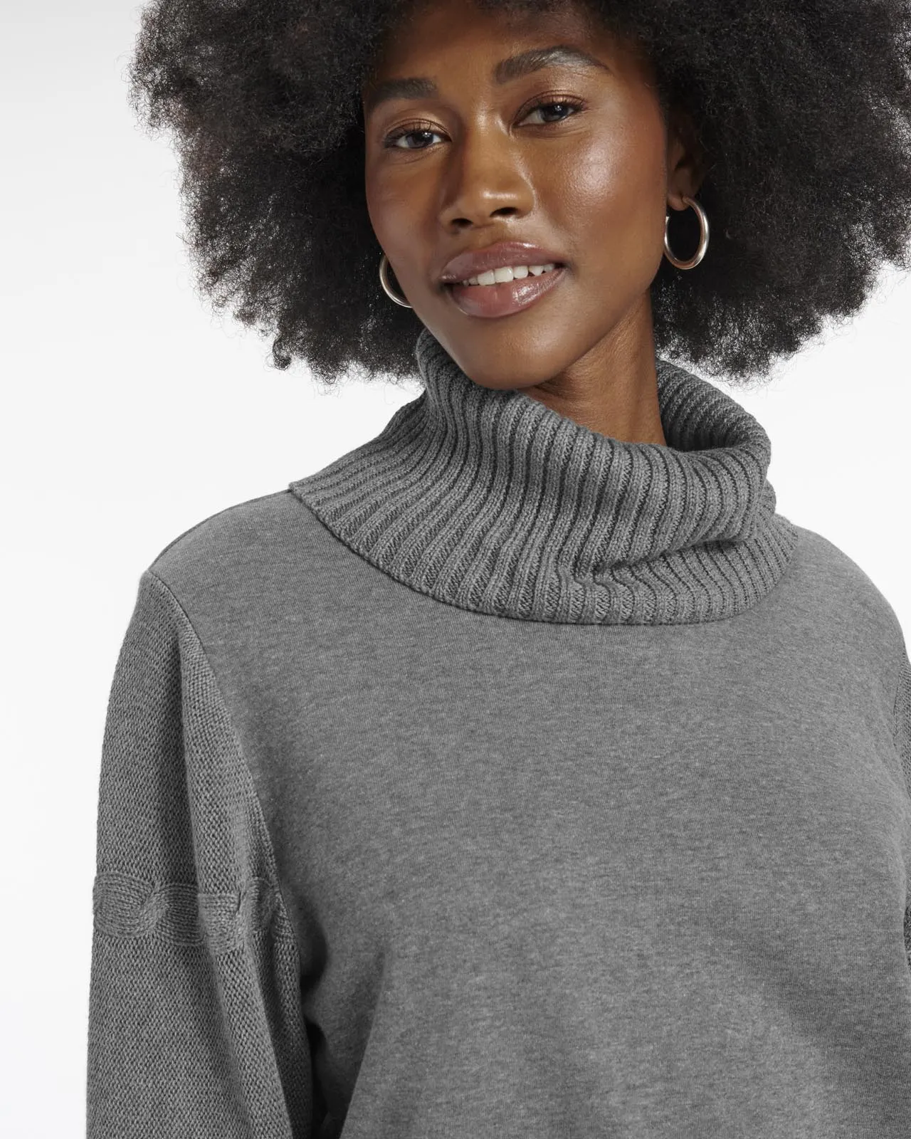 Fjord Cowl Neck Sweatshirt sold by Splendid product image thumbnail 2
