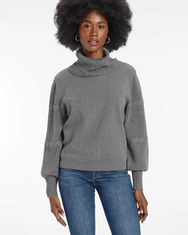 Fjord Cowl Neck Sweatshirt sold by Splendid