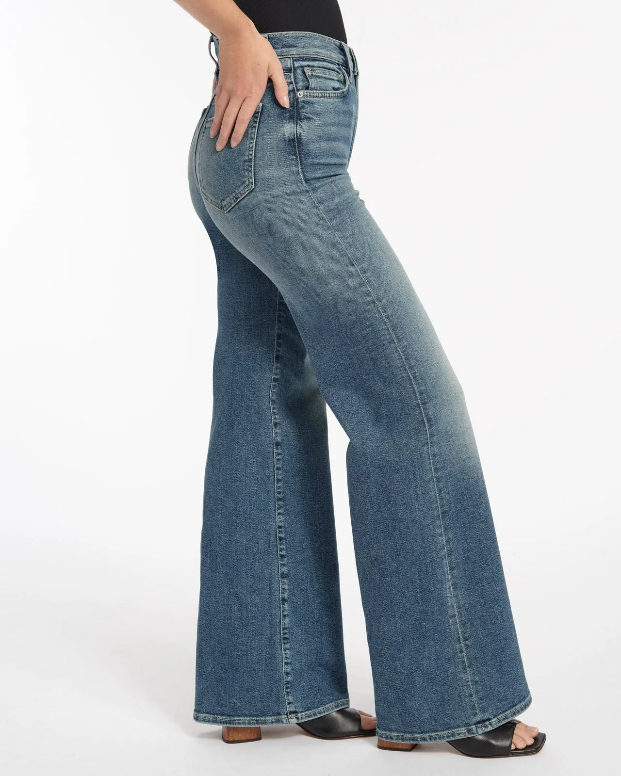 High Rise Wide Leg Jean sold by Splendid product image thumbnail 3