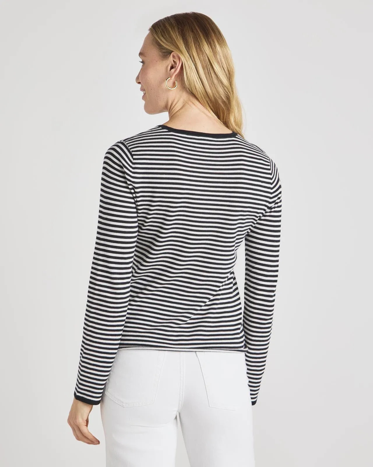 Striped Grayson Crew Sweater sold by Splendid product image thumbnail 4