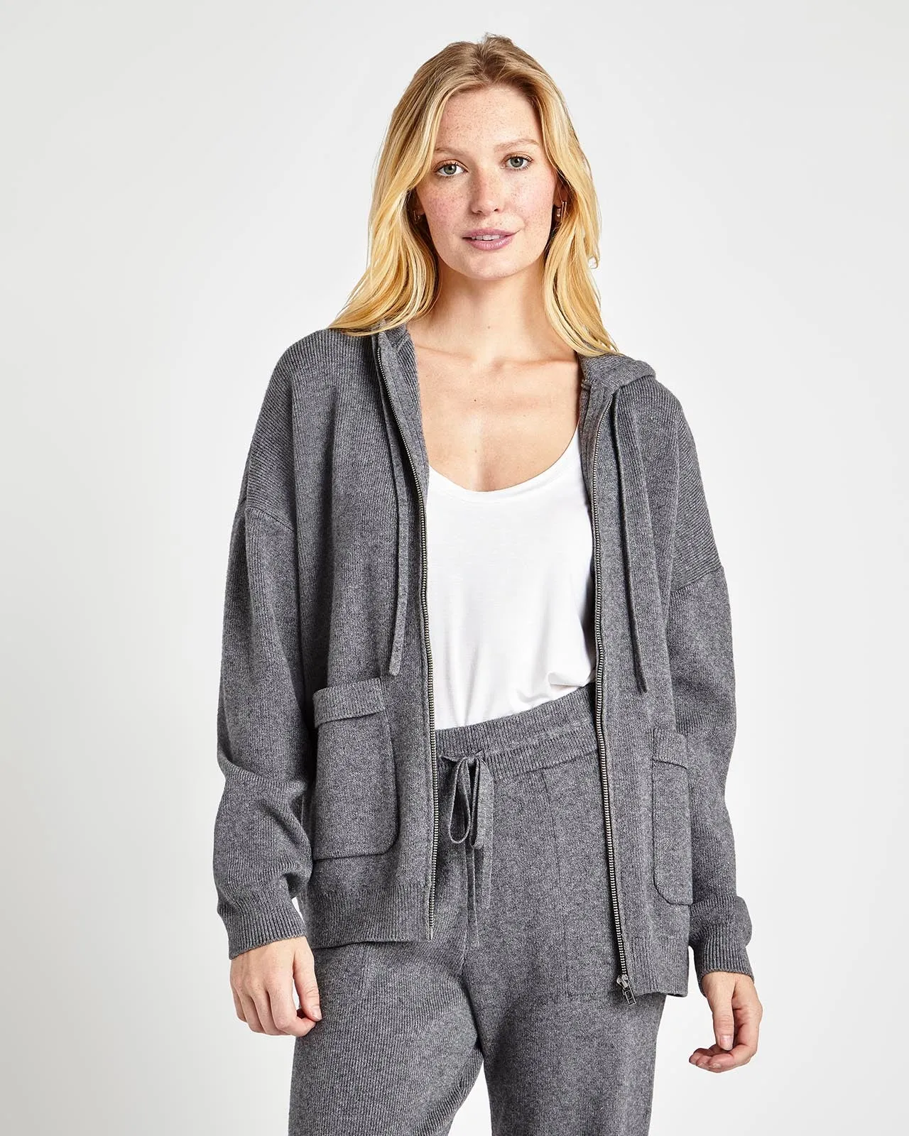 Cora Zip Sweater Hoodie sold by Splendid product image thumbnail 3