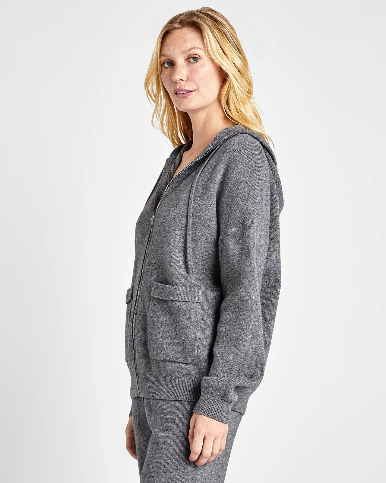 Cora Zip Sweater Hoodie sold by Splendid product image thumbnail 4