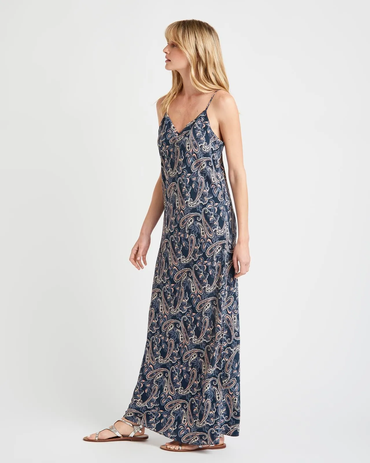 Alessandra Paisley Silk Dress sold by Splendid product image thumbnail 2