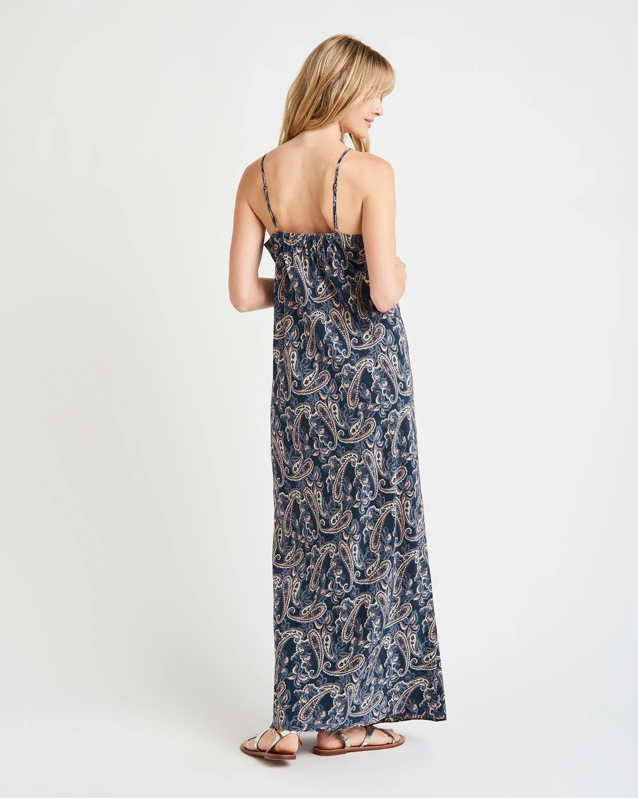 Alessandra Paisley Silk Dress sold by Splendid product image thumbnail 3