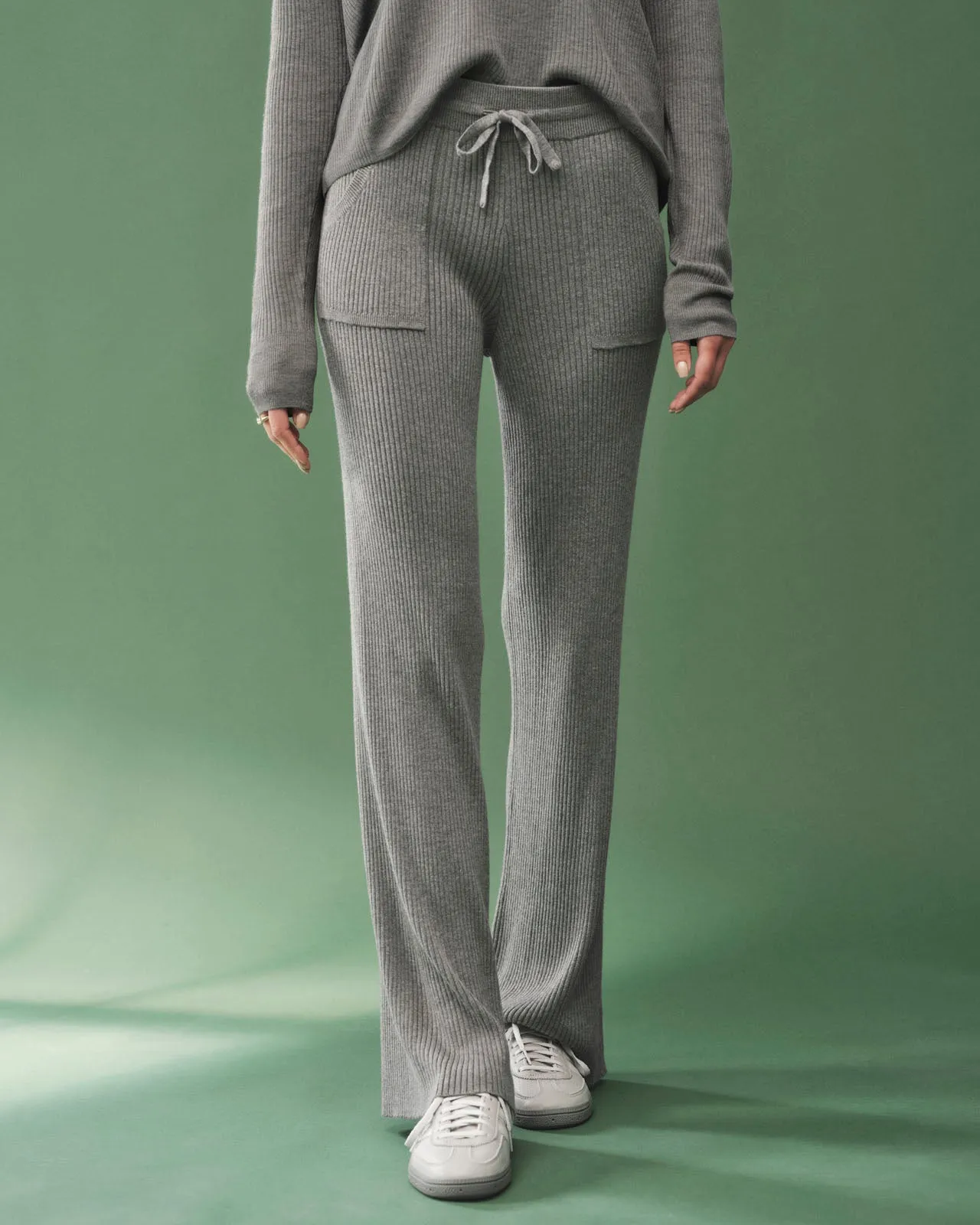 Georgie Cashblend Rib Long Pant sold by Splendid product image thumbnail 3