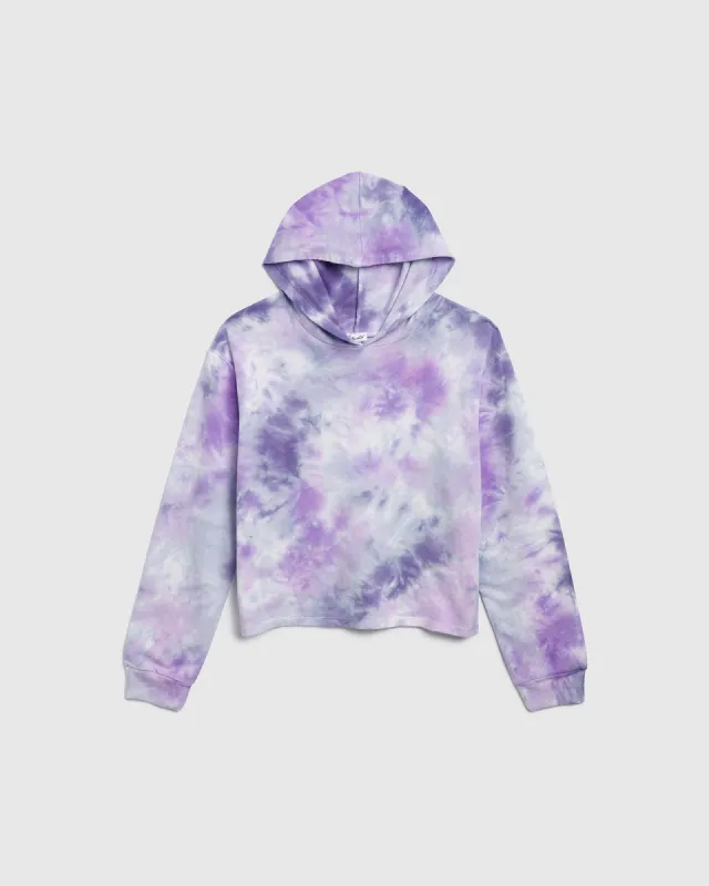Girls Aurora tie dye Hoodie sold by Splendid