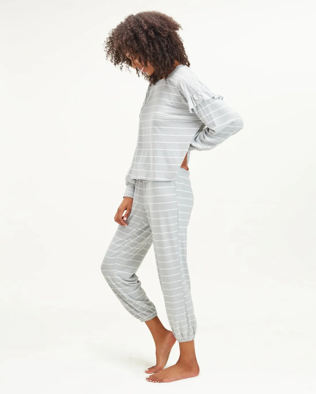 Forever Yours Long Sleeve Ruffle Set sold by Splendid product image thumbnail 2