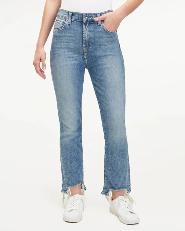 High Waist Slim Kick Jeans sold by Splendid