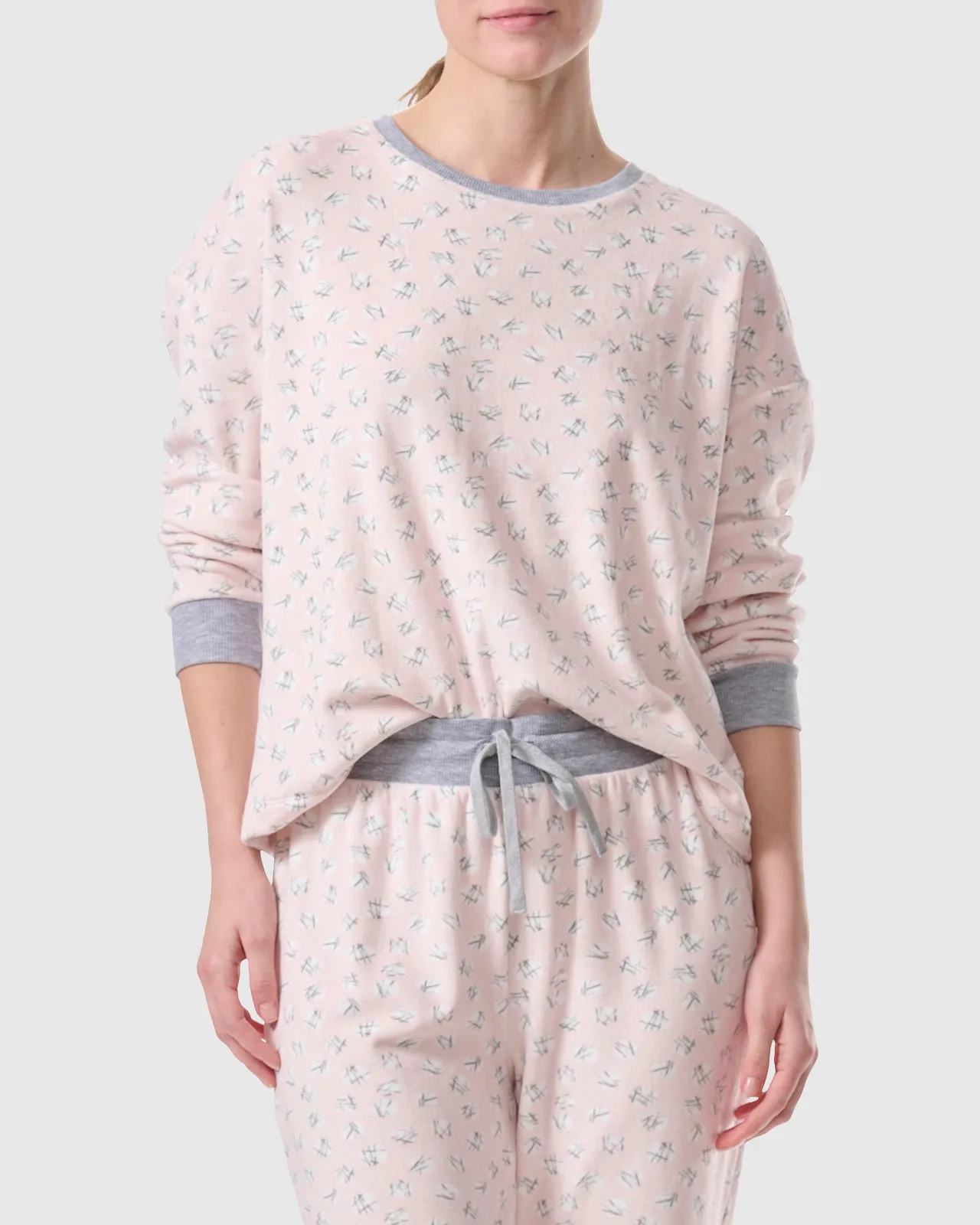 Cozy Long Sleeve PJ Set sold by Splendid product image thumbnail 2