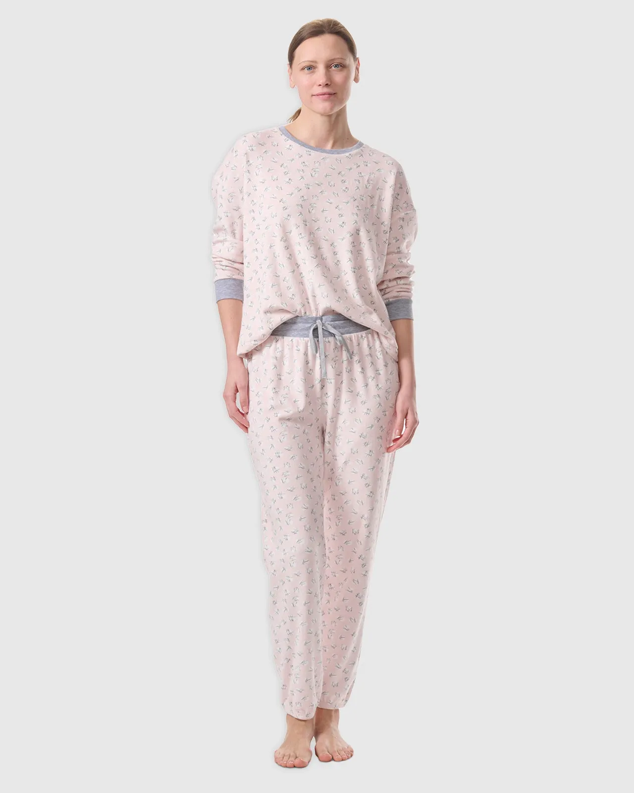 Cozy Long Sleeve PJ Set sold by Splendid