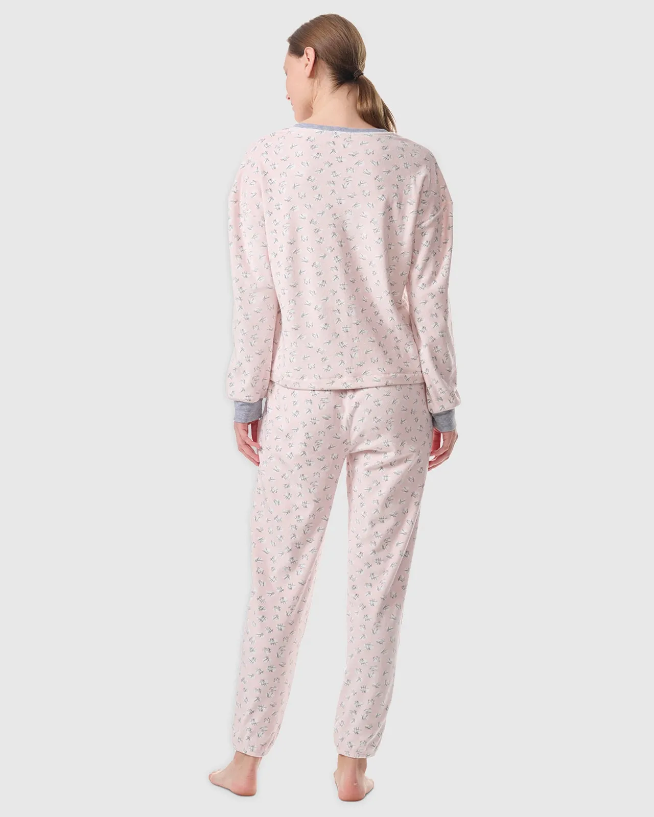 Cozy Long Sleeve PJ Set sold by Splendid product image thumbnail 4