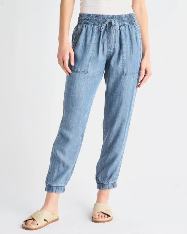 Lakeside Chambray Jogger sold by Splendid