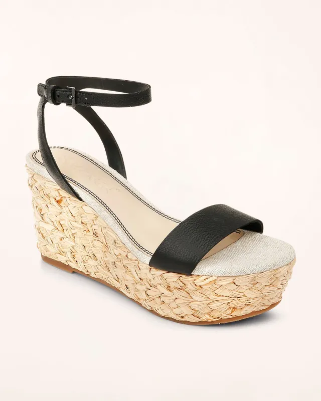 Marie Wedge in Black sold by Splendid