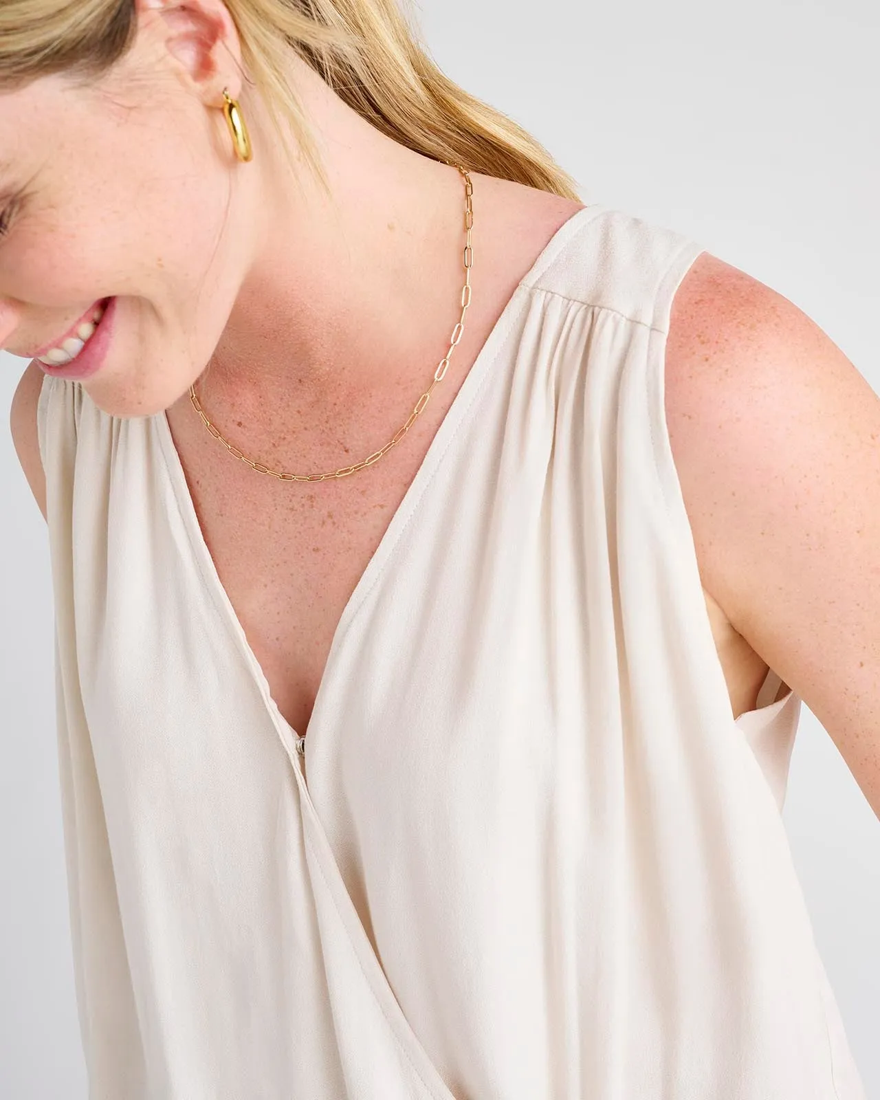 Lucia Solid Surplice Tank sold by Splendid product image thumbnail 5