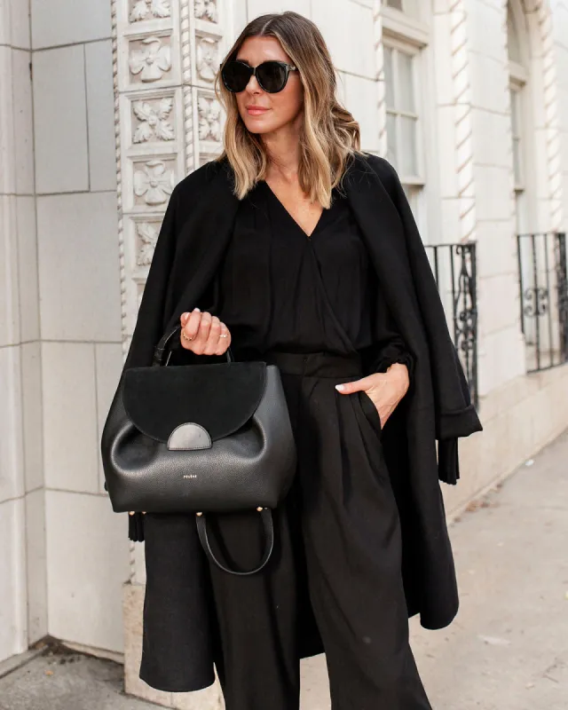 Splendid x Cella Jane Sateen Surplice Top sold by Splendid