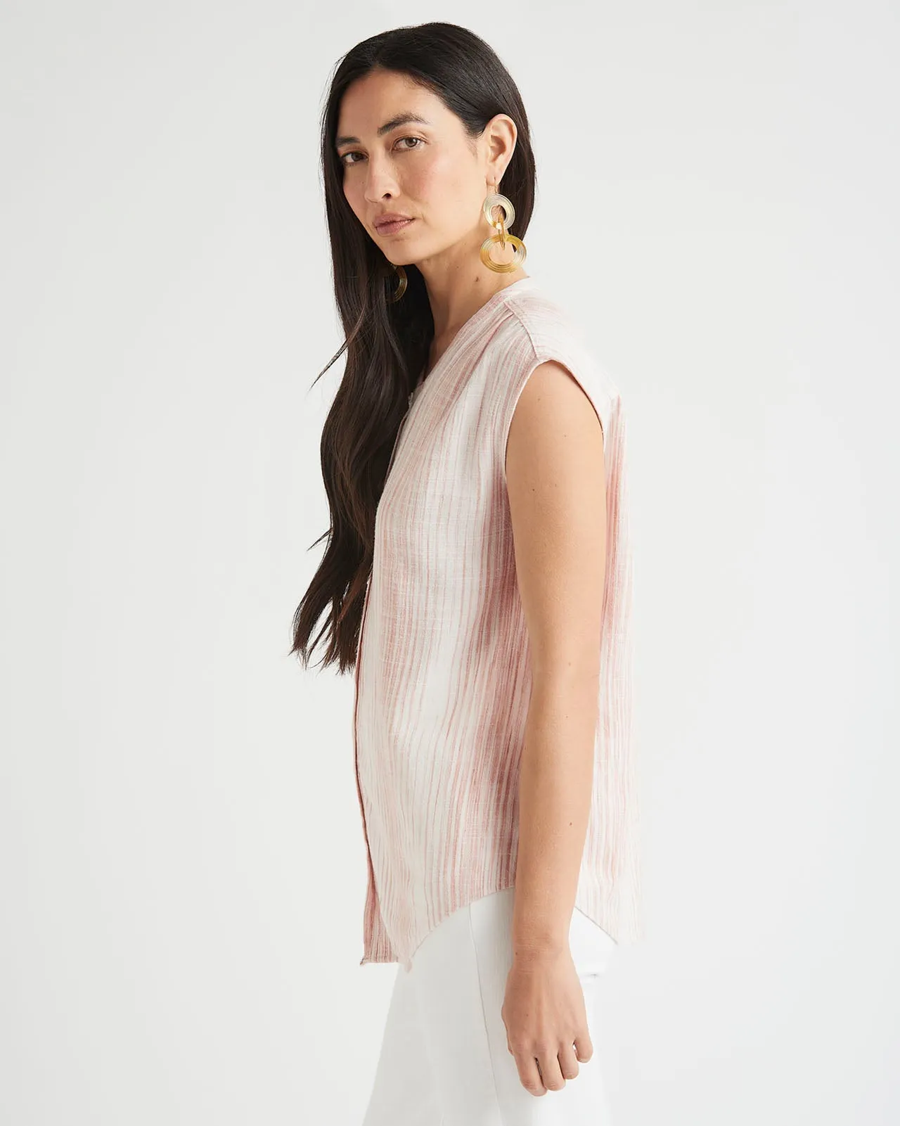 Striped Lola Sleeveless Top sold by Splendid product image thumbnail 5