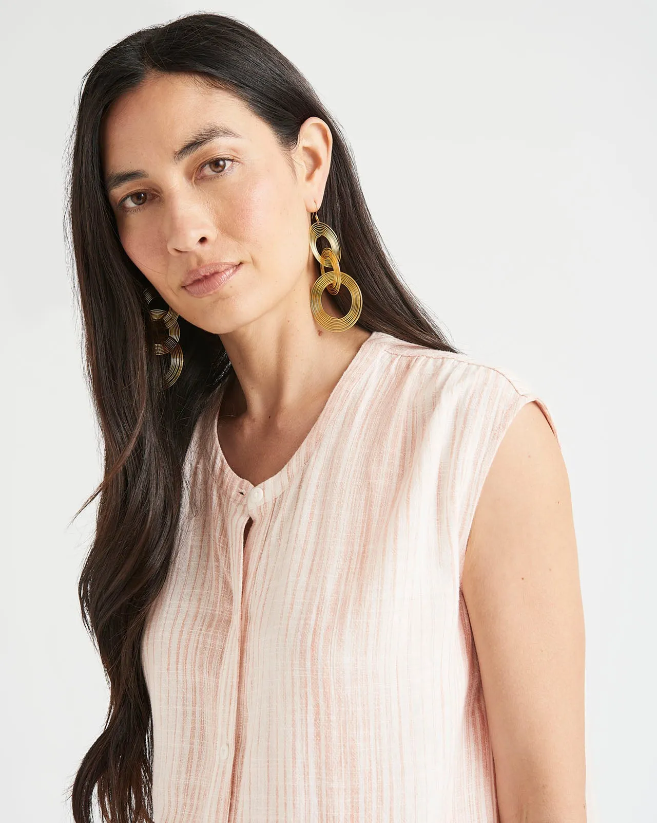 Striped Lola Sleeveless Top sold by Splendid product image thumbnail 4