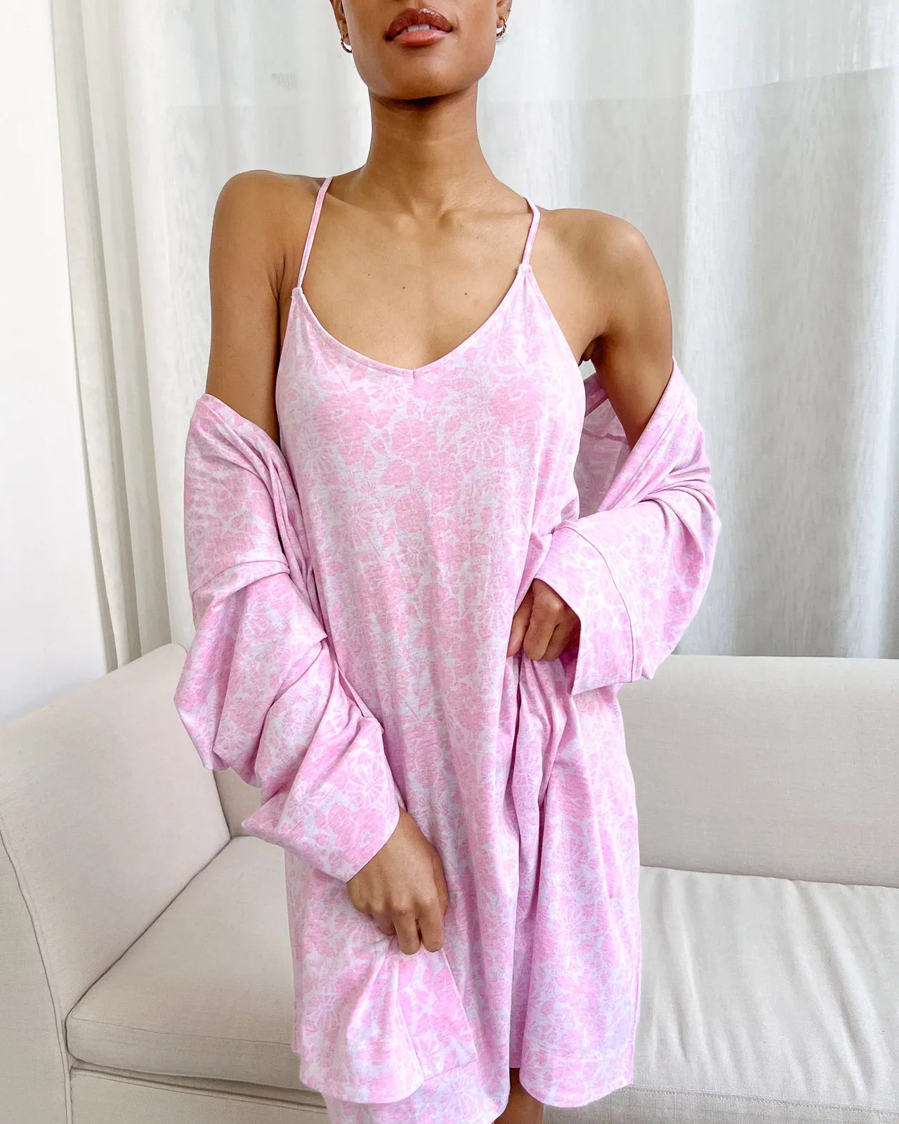 Faded Floral Aurora Sleep Dress sold by Splendid product image thumbnail 3