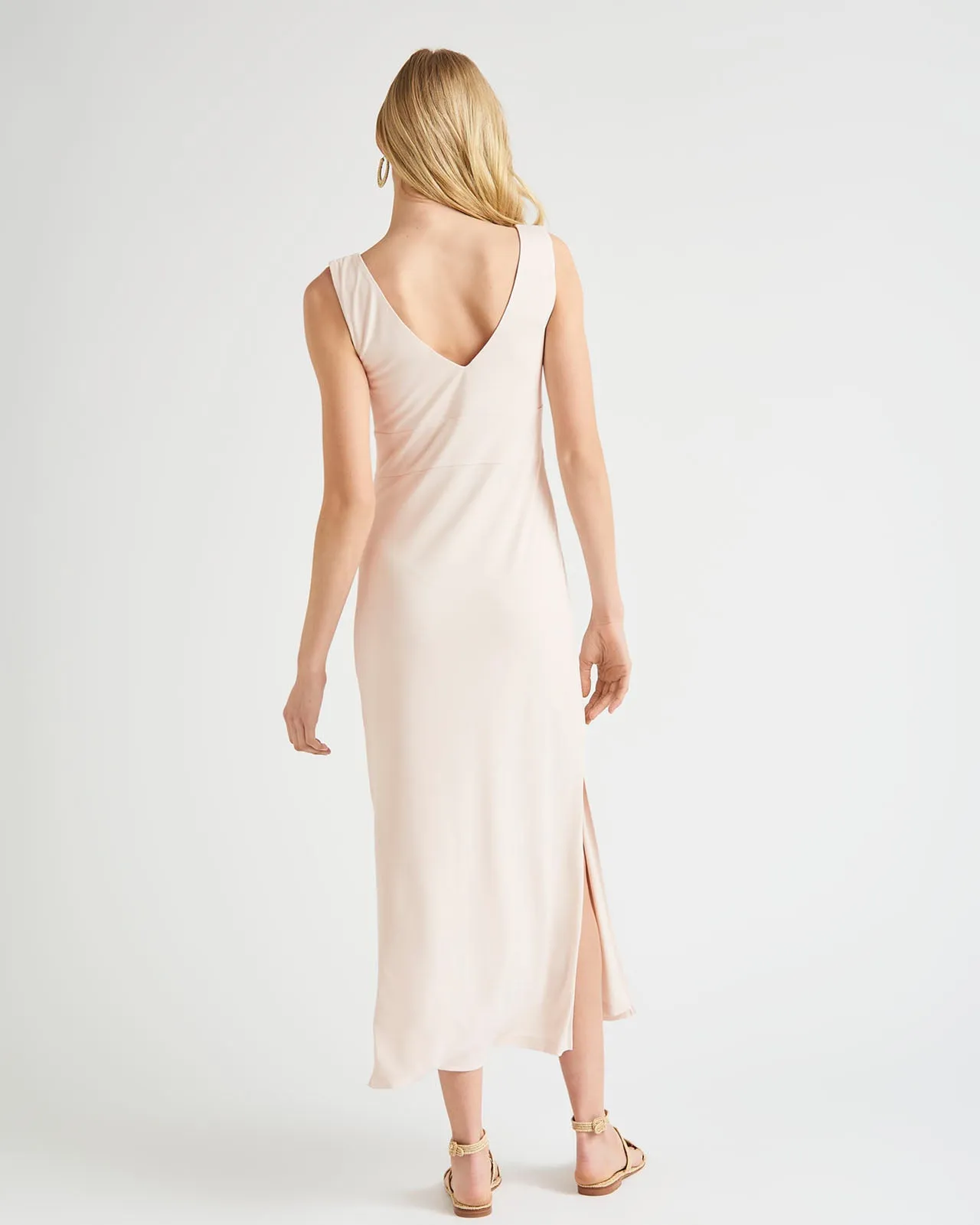 Arlo Sandwash Jersey Twist Midi Dress sold by Splendid product image thumbnail 5