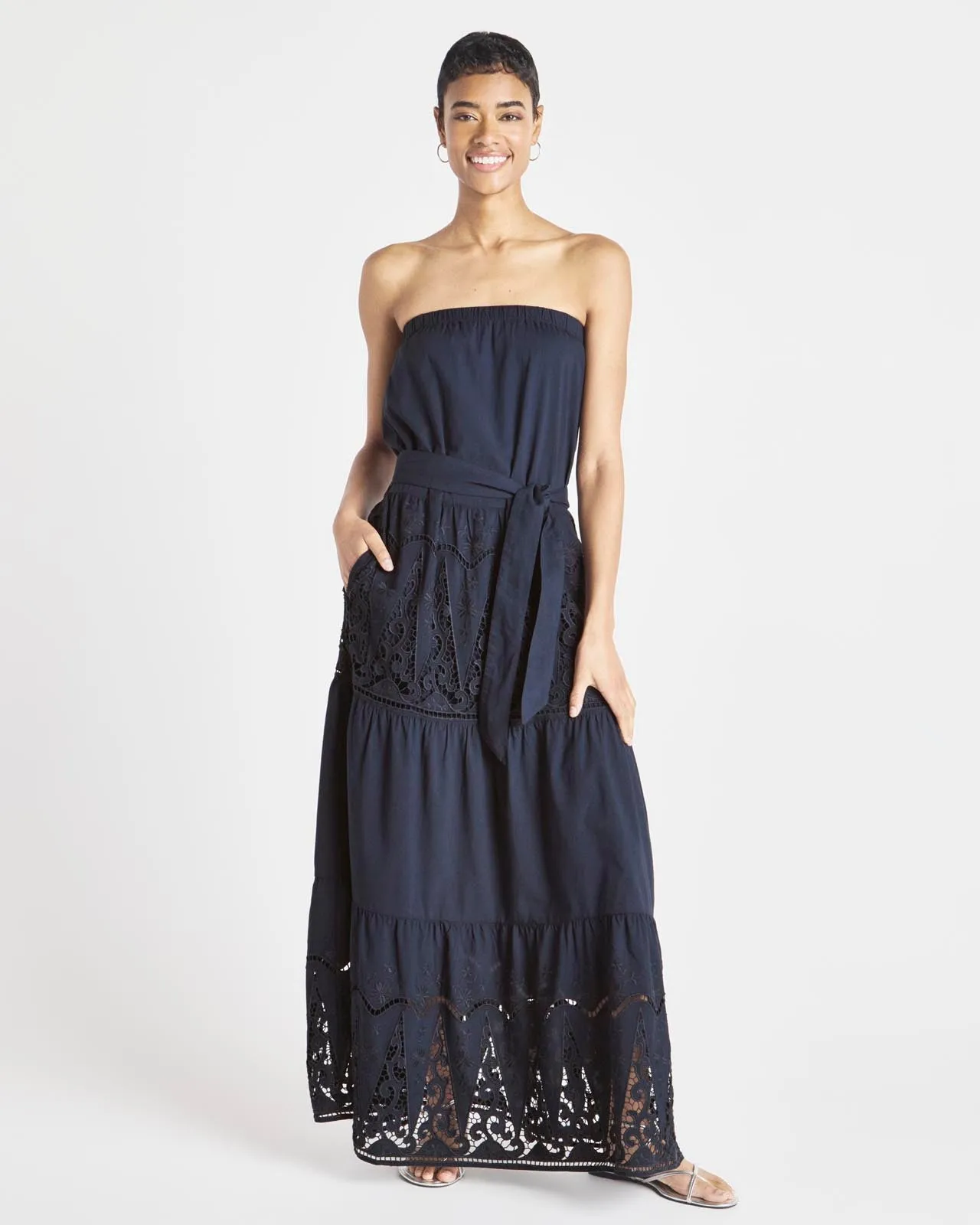 Penelope Embroidered Dress sold by Splendid product image thumbnail 5