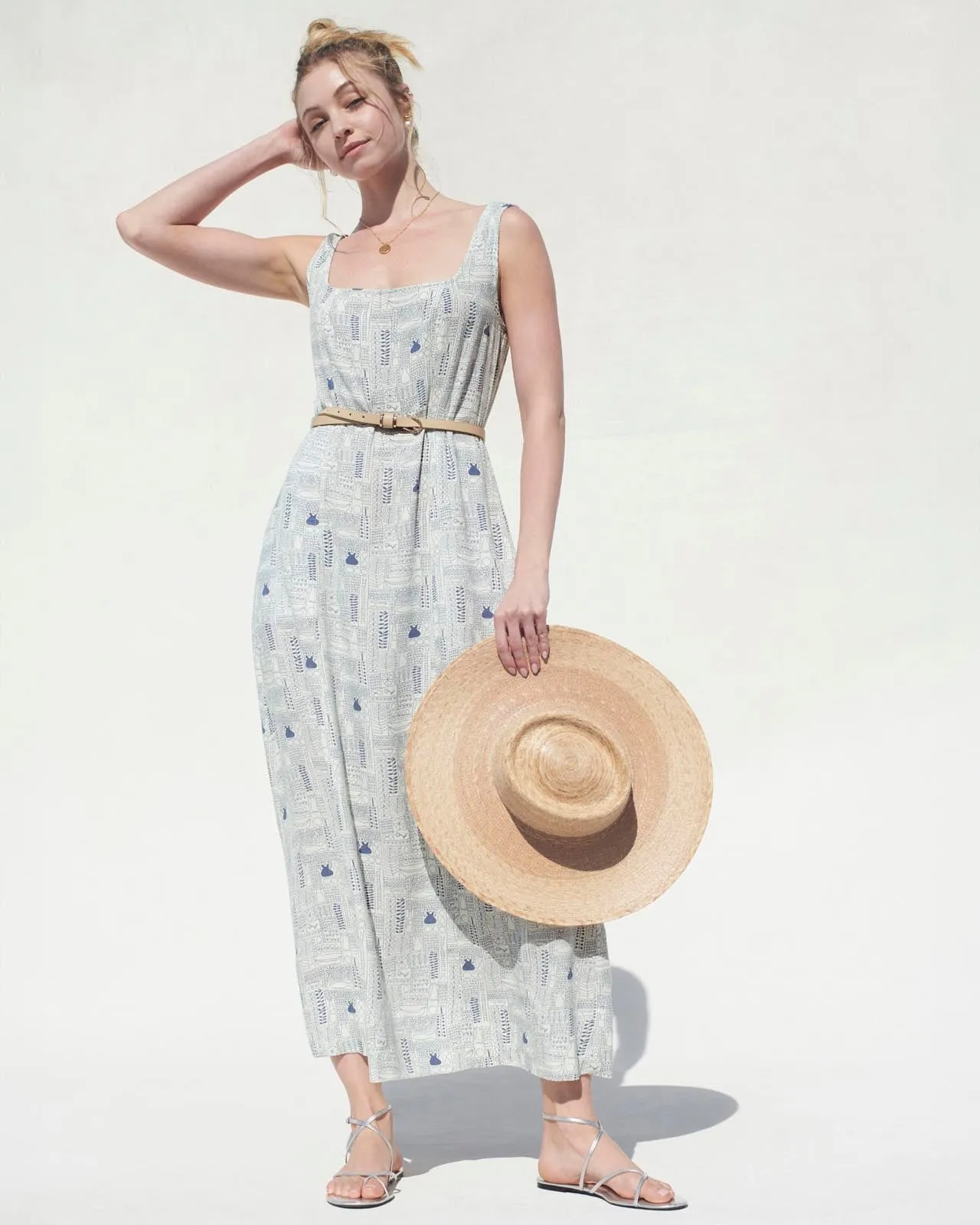 Tessa Eze Print Maxi Dress sold by Splendid product image thumbnail 3