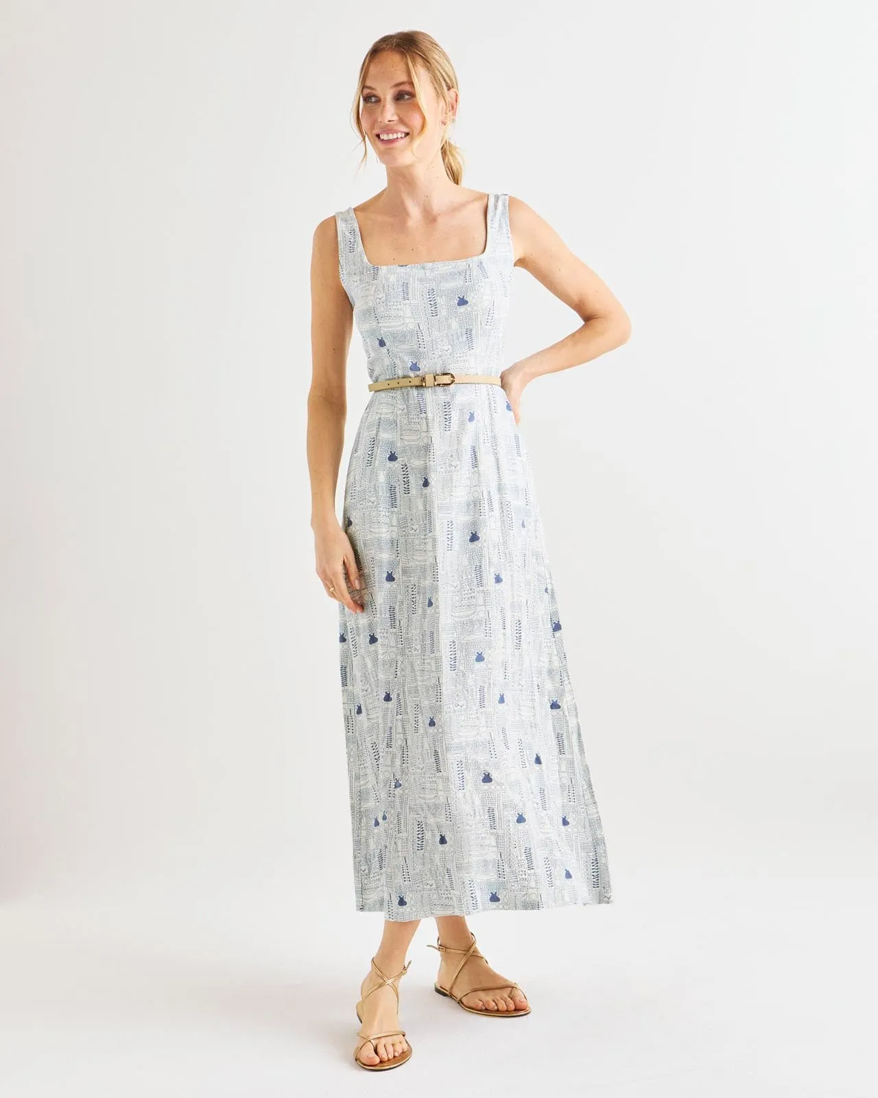 Tessa Eze Print Maxi Dress sold by Splendid product image thumbnail 4