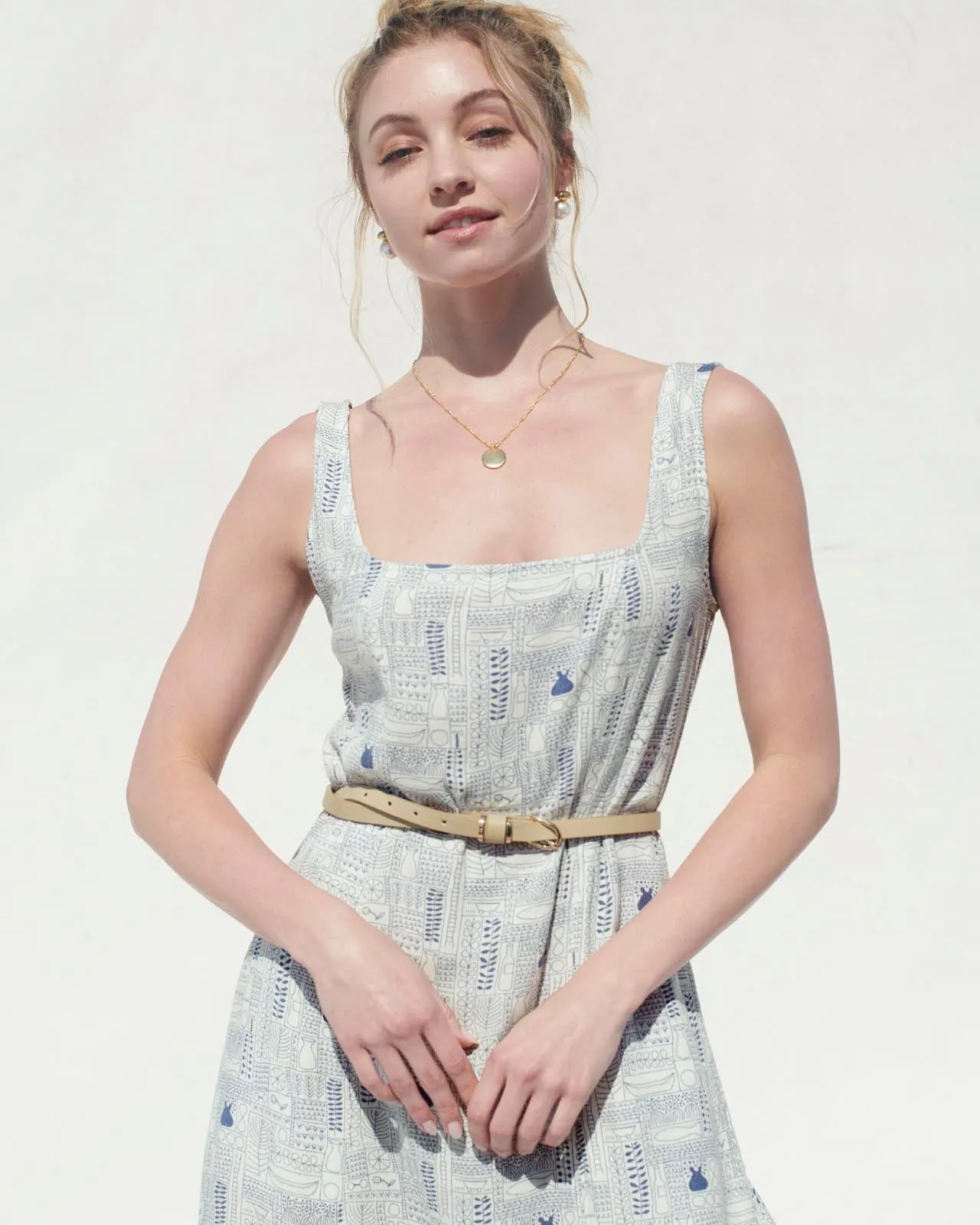 Tessa Eze Print Maxi Dress sold by Splendid product image thumbnail 2