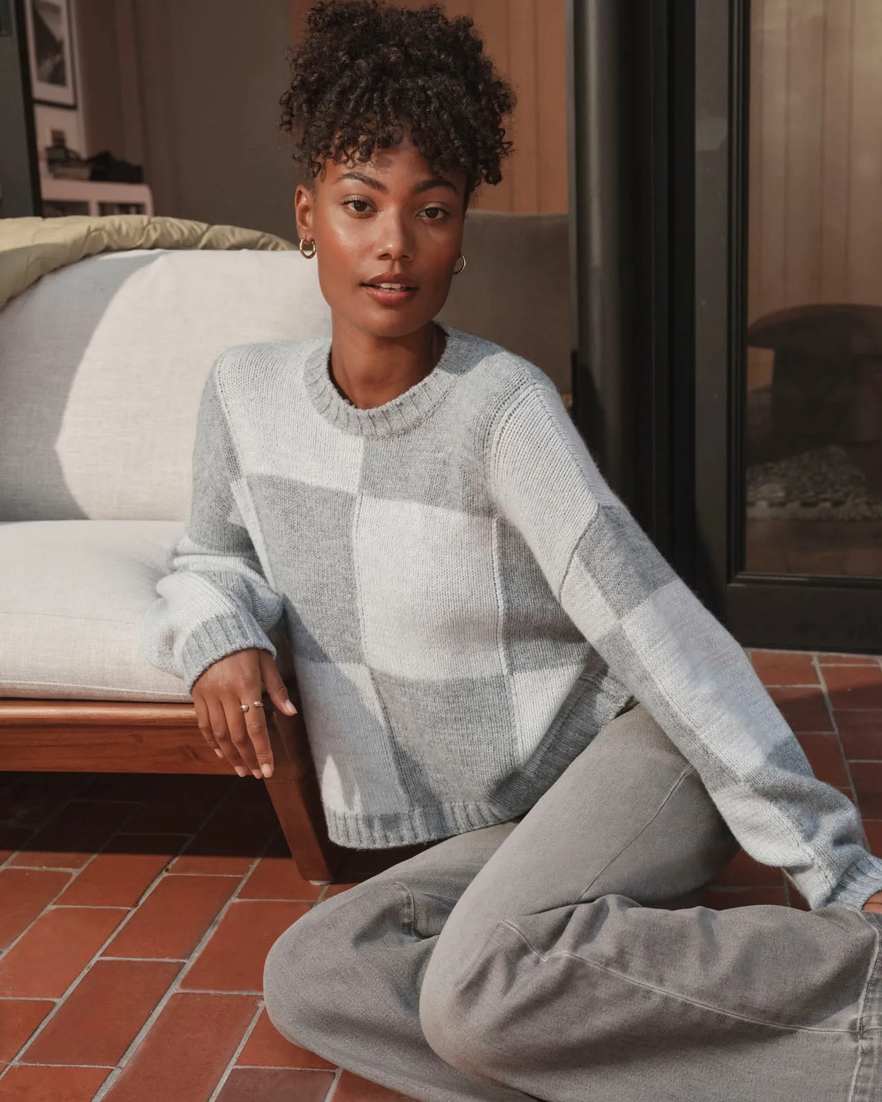 Kit Colorblock Sweater sold by Splendid