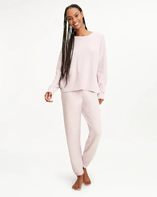 Fuzzy Sweater Set in Blush sold by Splendid