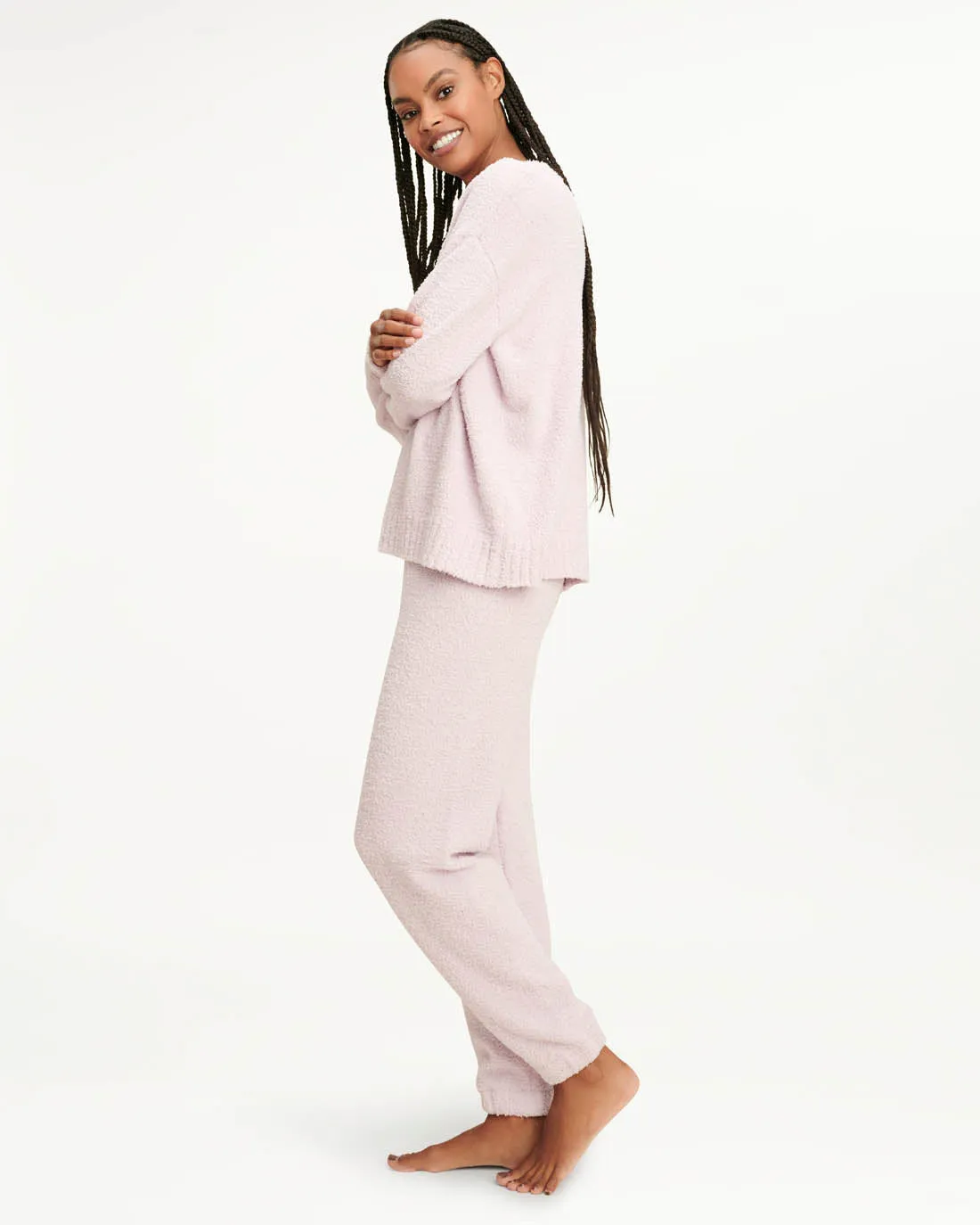 Fuzzy Sweater Set in Blush sold by Splendid product image thumbnail 2