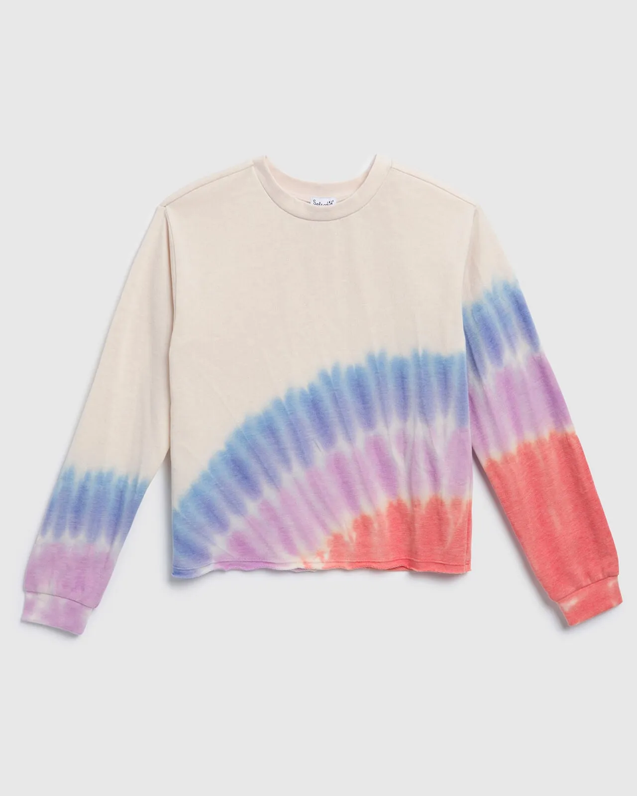 Girls Sunset Tie Dye Sweatshirt sold by Splendid