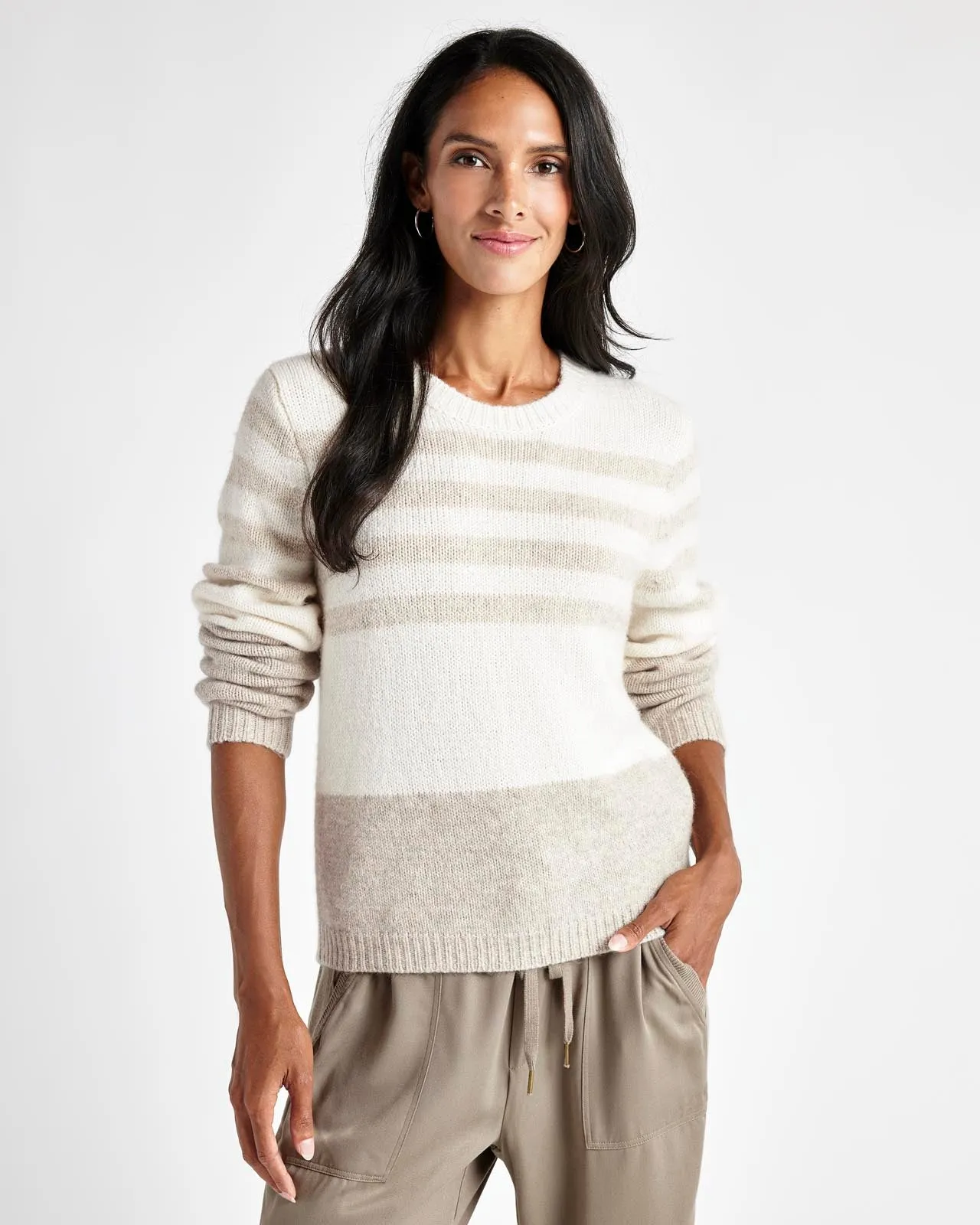 Genevra Crew Sweater sold by Splendid