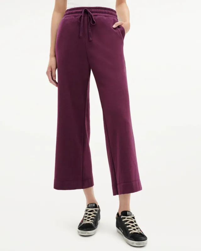 Eco Fleece Crop Pant sold by Splendid