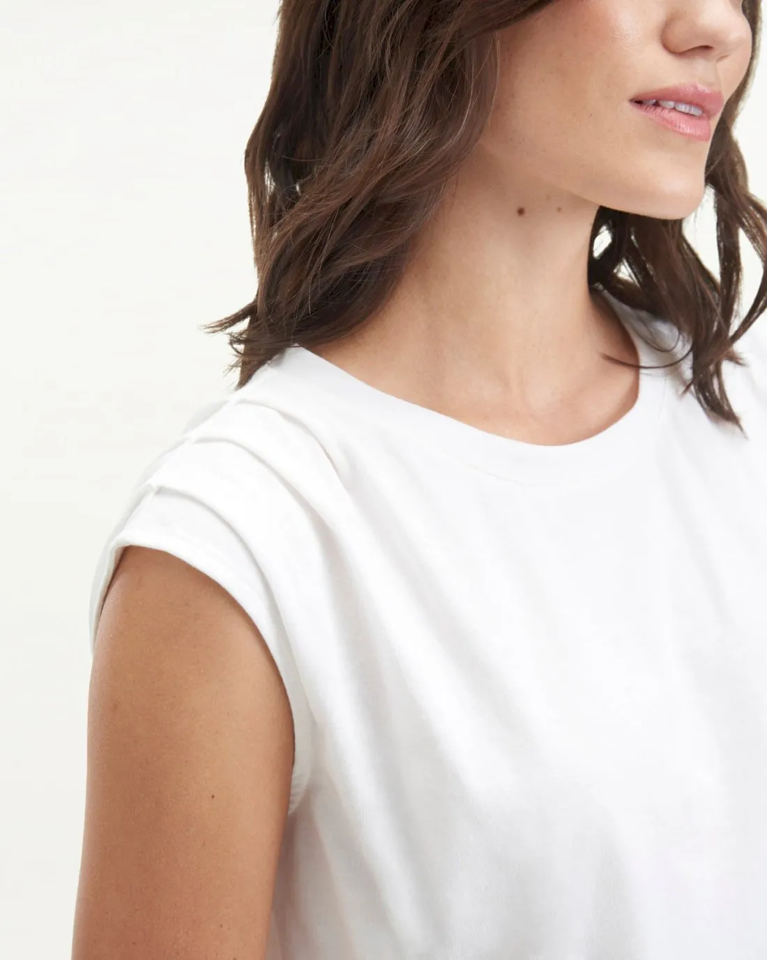 Eco Jersey Pleated Tank sold by Splendid product image thumbnail 2