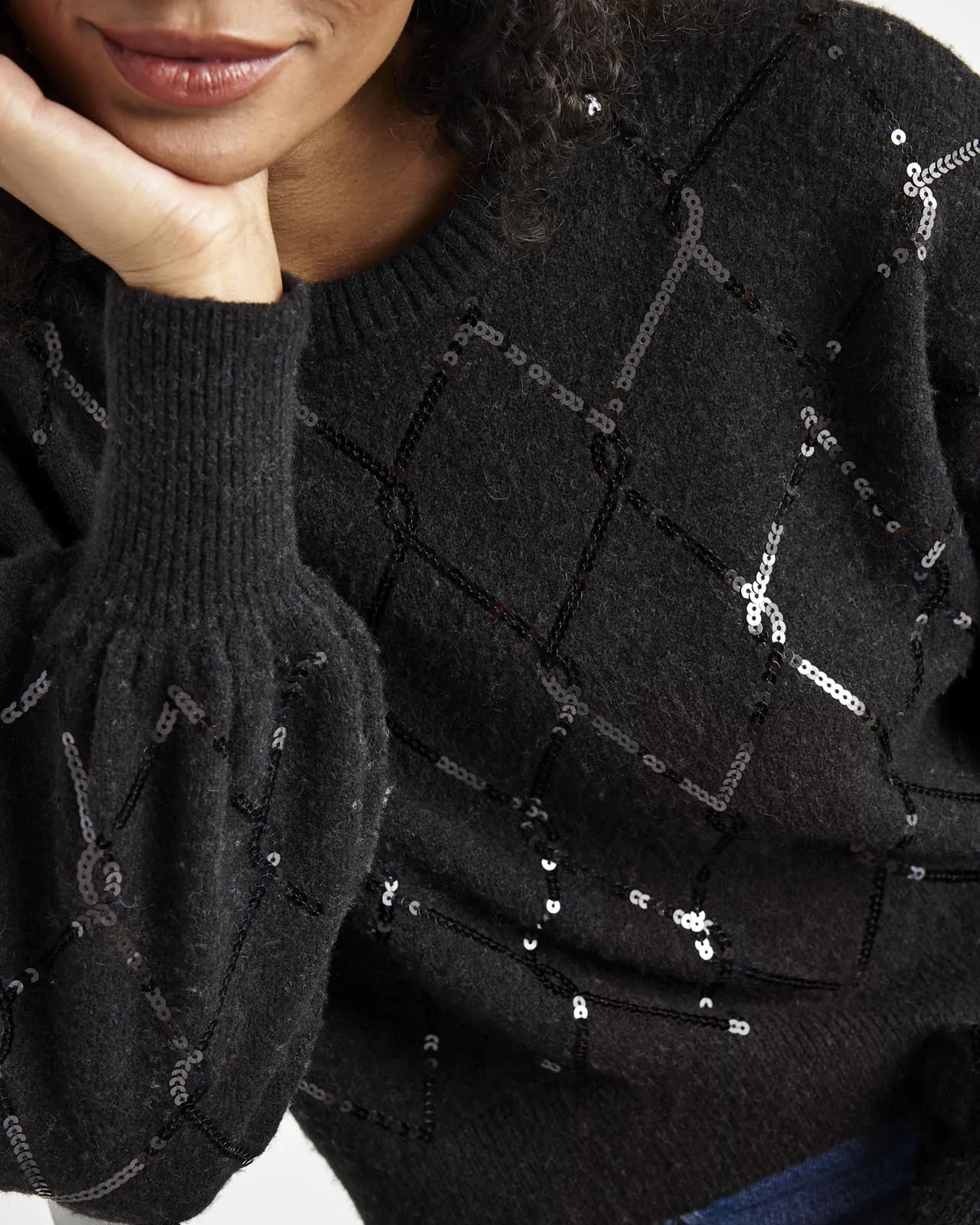 Waverly Sequin Sweater sold by Splendid product image thumbnail 2