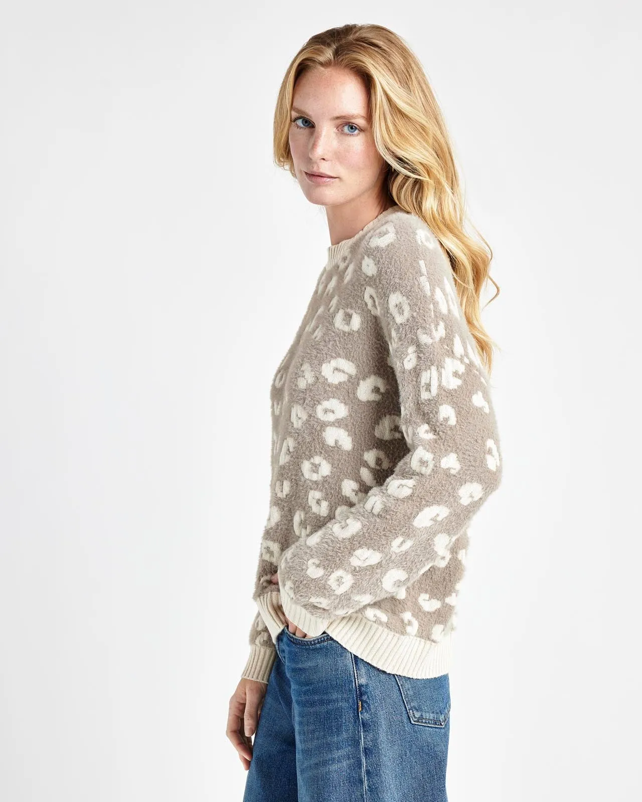 Mal Leopard Sweater sold by Splendid product image thumbnail 4