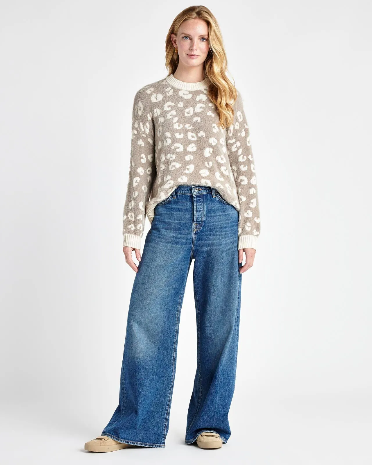 Mal Leopard Sweater sold by Splendid product image thumbnail 5