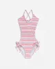 Girls Cozy Stripe One-Piece Swimsuit sold by Splendid