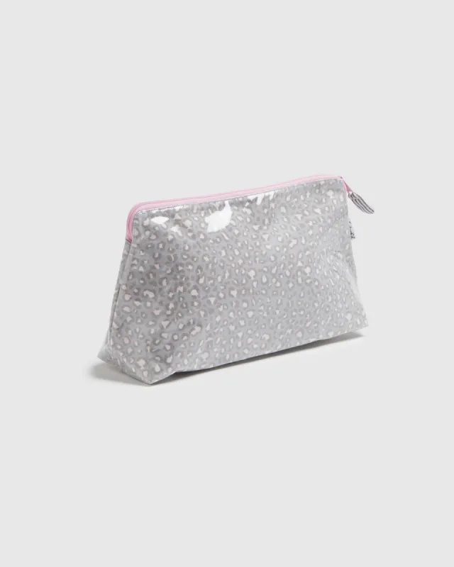Large Leopard Makeup Bag sold by Splendid