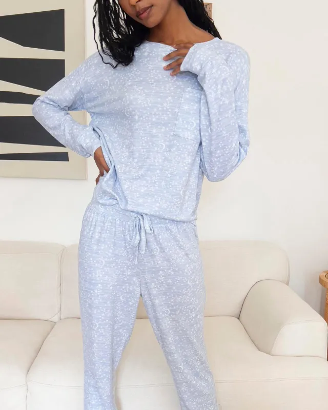 Marna Jersey Stars PJ Set sold by Splendid