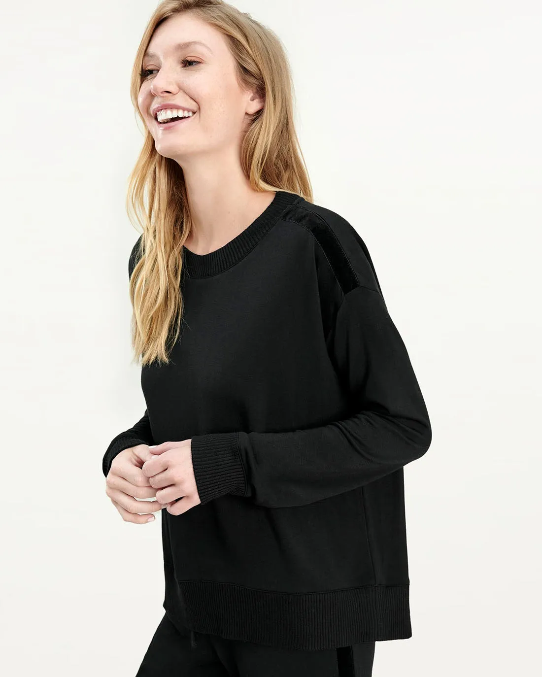 Supersoft Moonstone Pullover sold by Splendid product image thumbnail 3