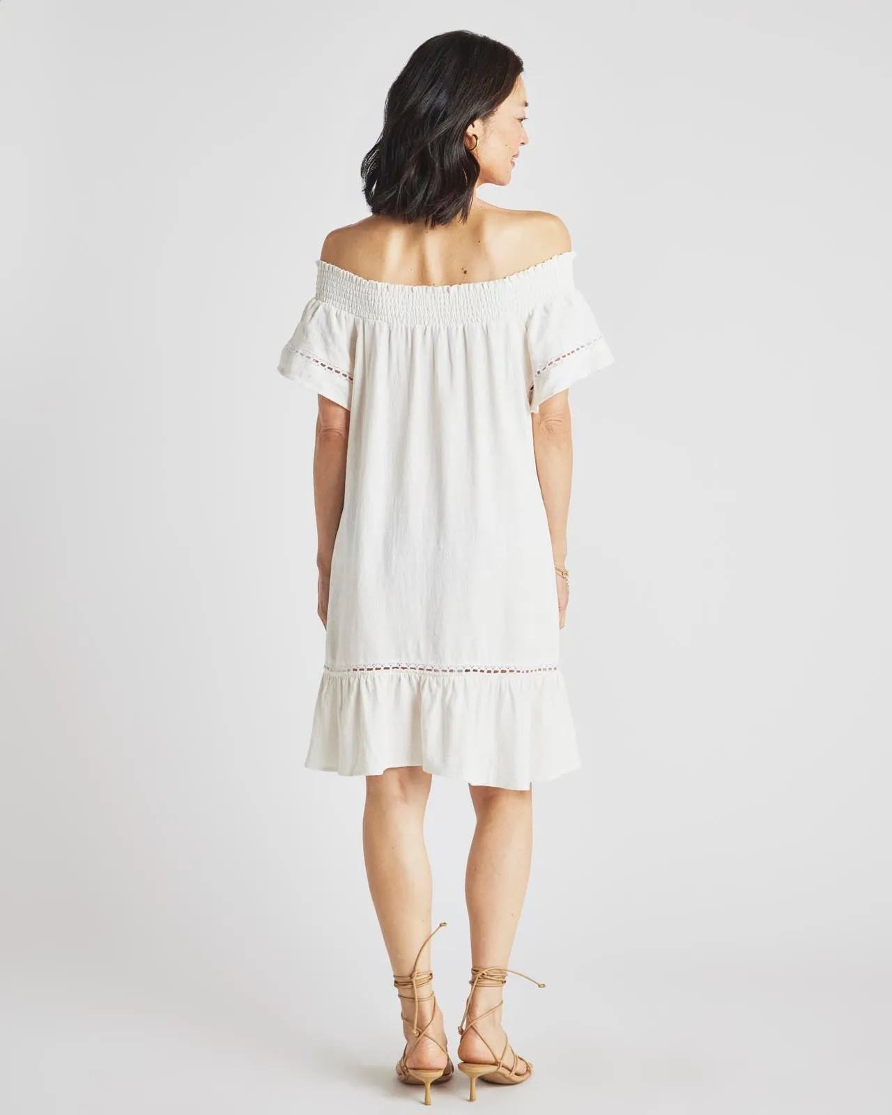 Kaia Off Shoulder Dress sold by Splendid product image thumbnail 4