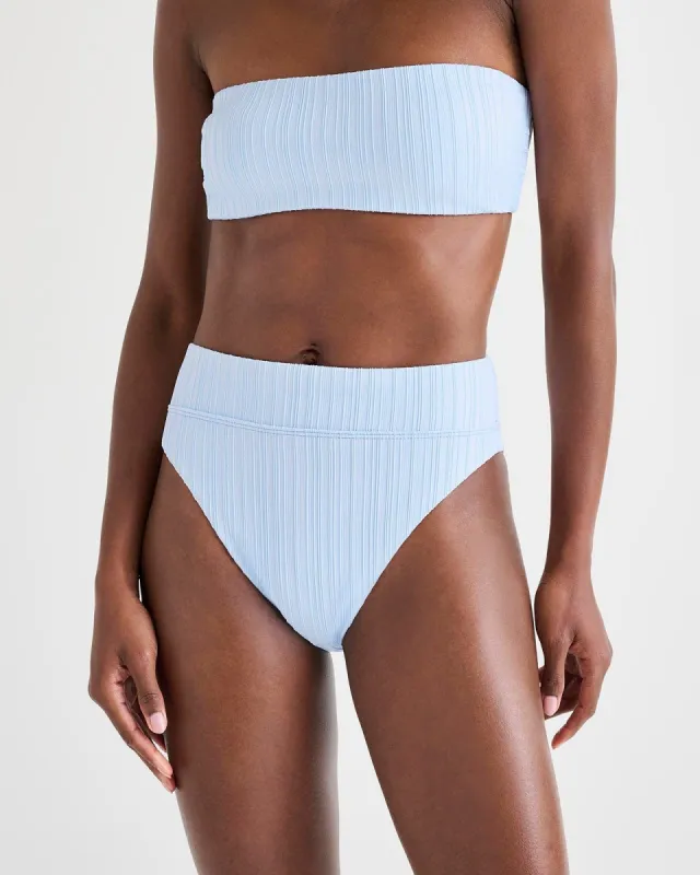 Ice Blue High Waist Swim Bottom sold by Splendid
