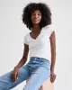 Faye V-Neck Tee sold by Splendid