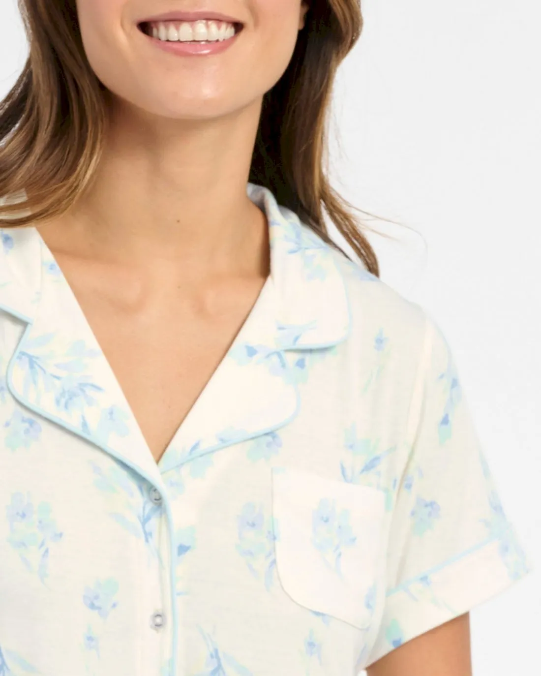 Soft Floral Shortie Sleep Set sold by Splendid product image thumbnail 2