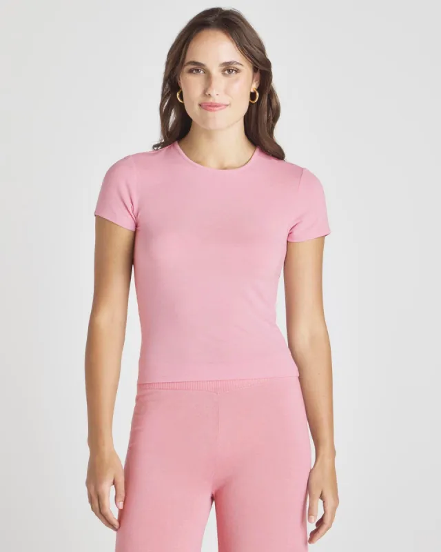 Everywhere LYR Short Sleeve Tee sold by Splendid