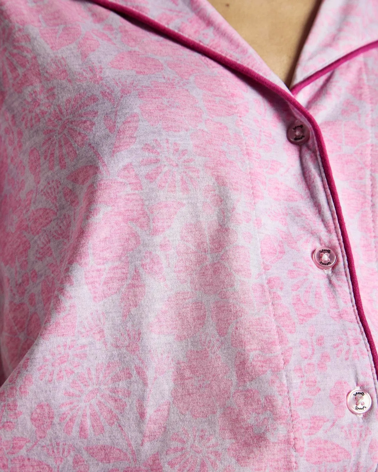 Faded Floral Wilma Notch Collar PJ Set sold by Splendid product image thumbnail 5