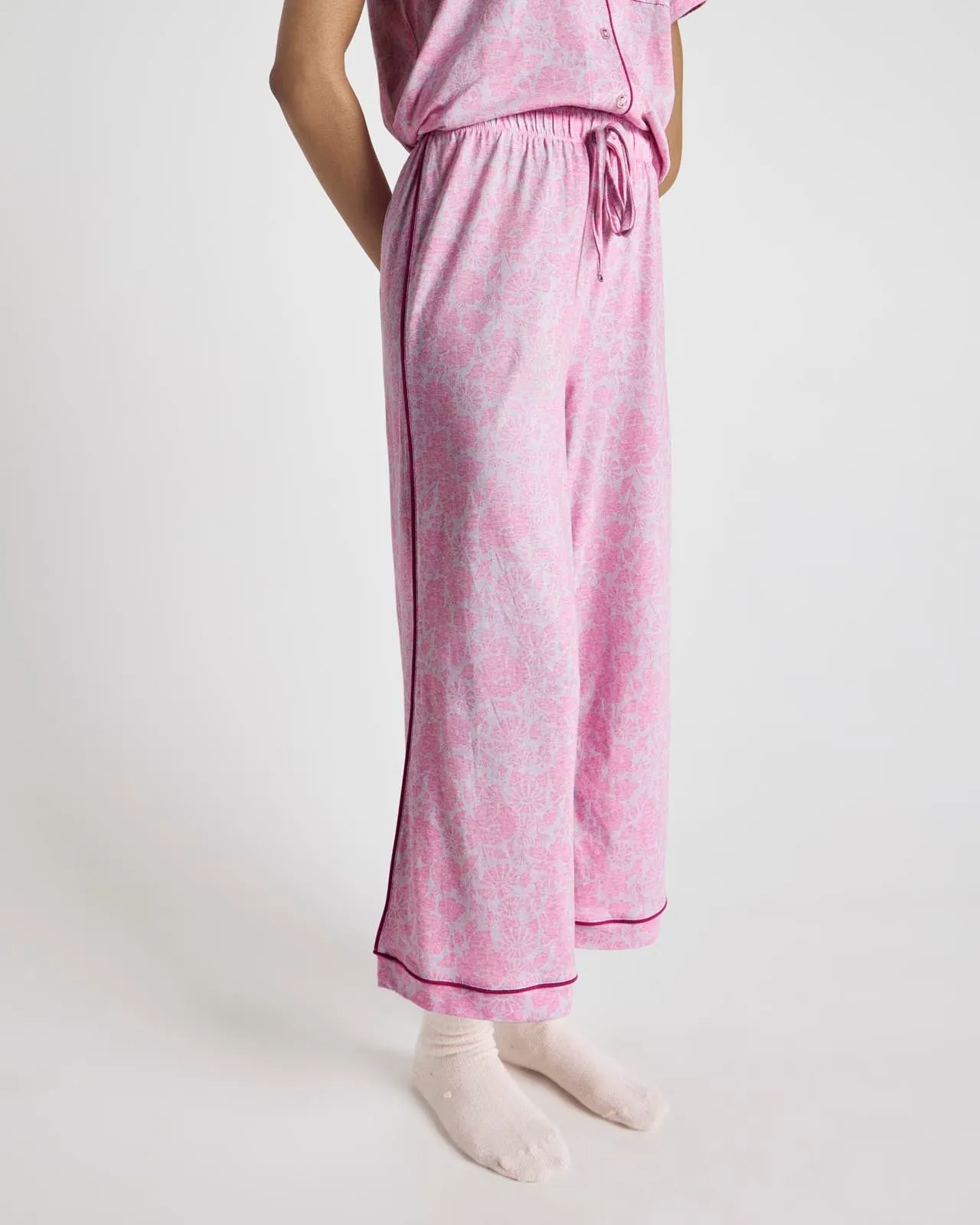 Faded Floral Wilma Notch Collar PJ Set sold by Splendid product image thumbnail 2
