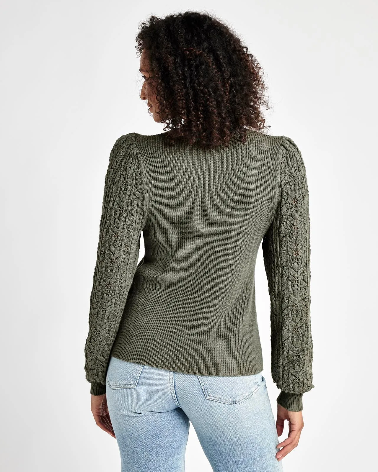 Phoebe Pointelle Sweater sold by Splendid product image thumbnail 5