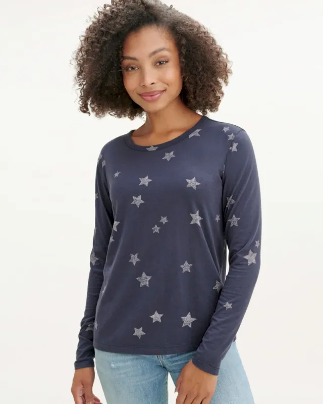 Georgie Long Sleeve Tee sold by Splendid